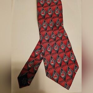 Cleveland Indians MLB Chief Wahoo  Silk Neck Tie Adult Men's Size. Never Tied...